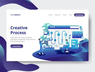 10個(gè)Web開(kāi)發(fā)網(wǎng)頁(yè)界面插圖